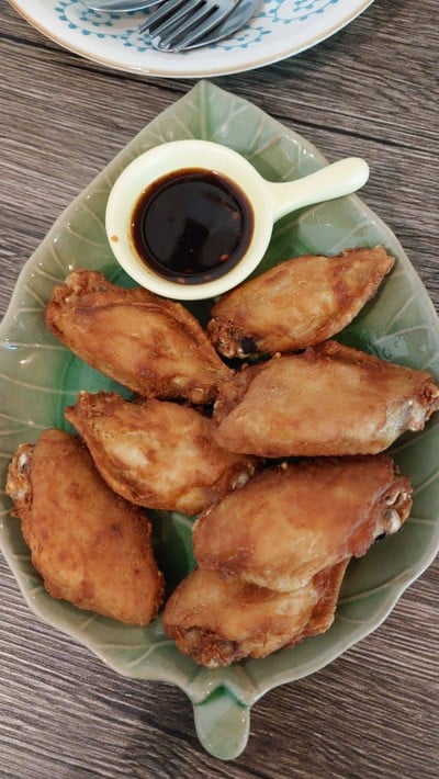 ปีกไก่ทอด