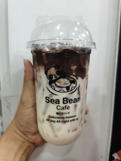 นมหมีช็อกโกแลต