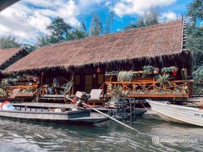 เรือนแพ ริเวอร์แคว จังเกิลราฟท์