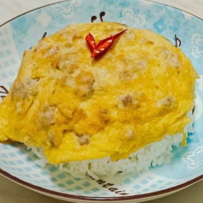 ข้าวไข่เจียวหมูสับ