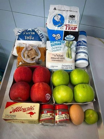 วิธีทำ Apple rose Tart 🌹 วิธีทำ Apple rose Tart 🌹