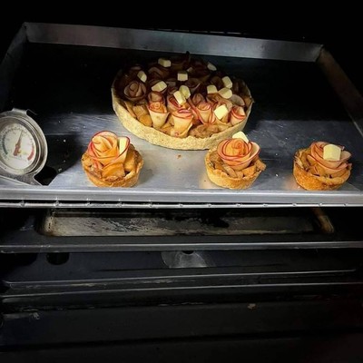 วิธีทำ Apple rose Tart 🌹 วิธีทำ Apple rose Tart 🌹