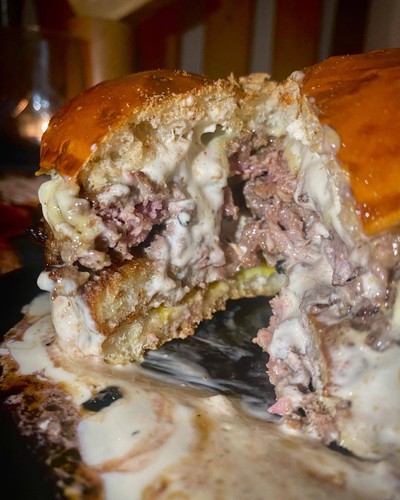 Beef truffle liaison