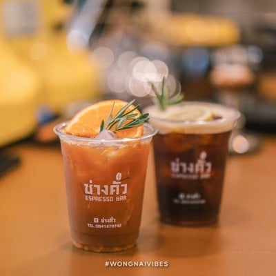 เมนูของร้าน ช่างคั่ว Espresso Bar