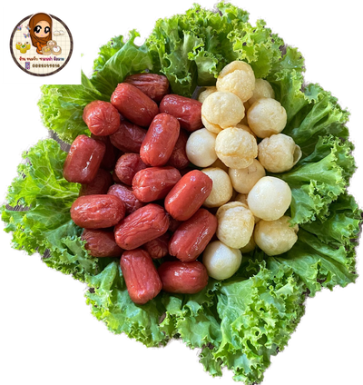 ลูกชิ้นทอดผสมไปเลยสิค่าา