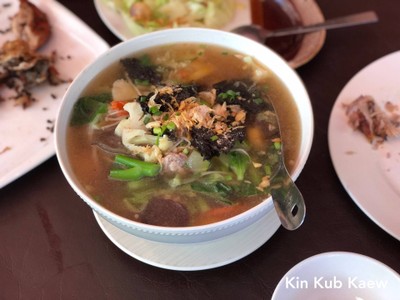 แกงจืดเต้าหู้หมูสับ