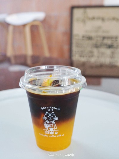 เมนูของร้าน Santipanich Cafe เมืองสระบุรี