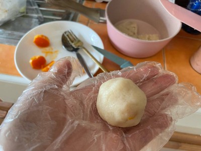 วิธีทำ ขนมเปี๊ยะไร้แป้งคีโต Air fryer