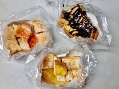 ขนมปังเนย+นม