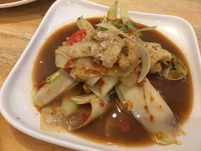 เมนูของร้าน ตำยำซี๊ดส์ ส้มตำและอาหารตามสั่ง