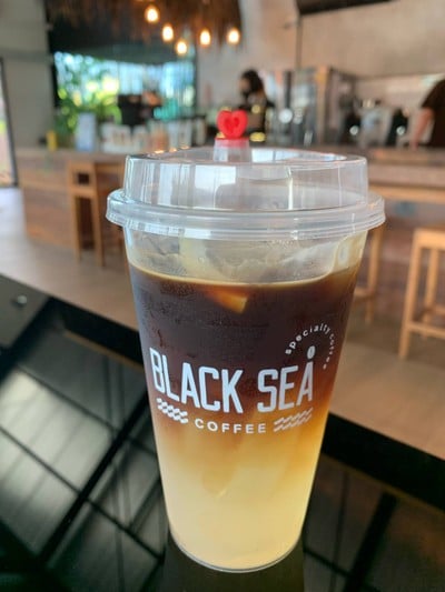 เมนูของร้าน BLACK SEA-specialty and fusion coffee