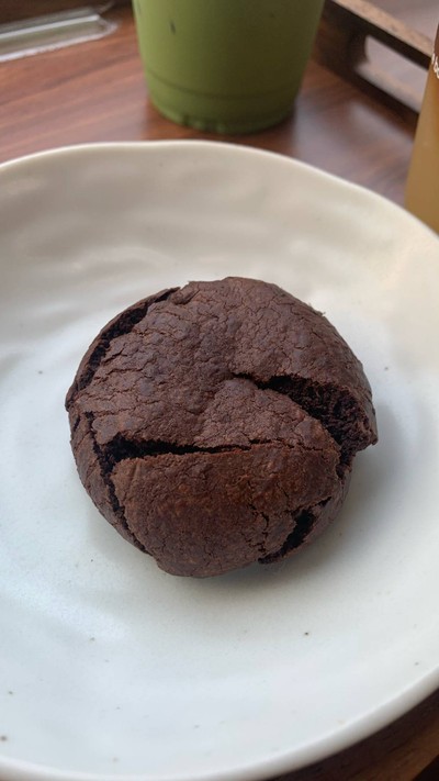 Double choc cookie