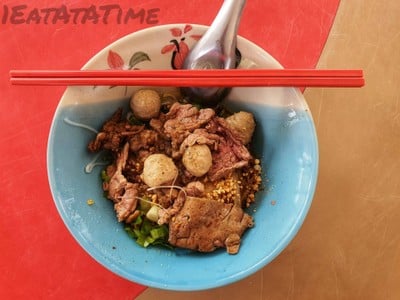 Dry thin noodles