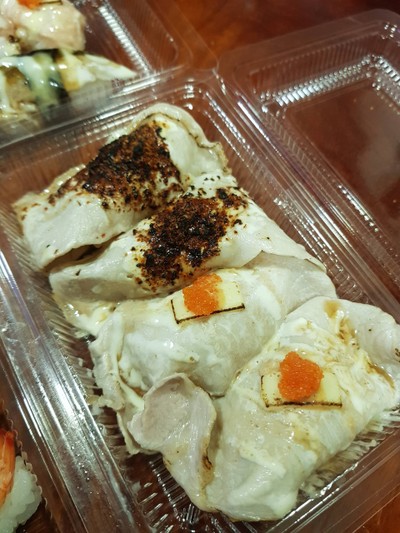 ซูชิหน้าหมูสไลด์
