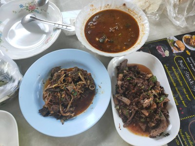 ส้า กับ ลาบควายเด็ดมาก