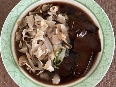 เมนูของร้าน เจริญรัถเป็ดพะโล้