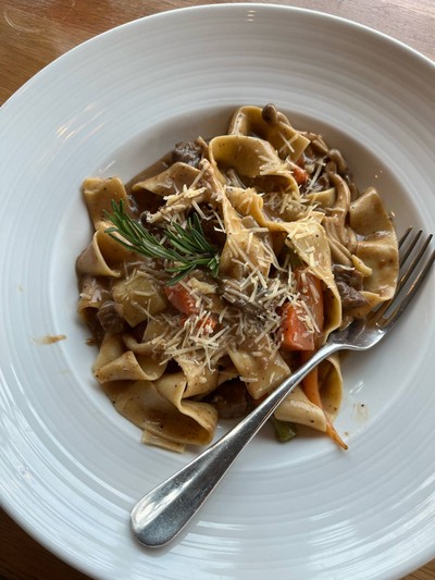 Pappardelle Beef Stew (Homemade Pasta)