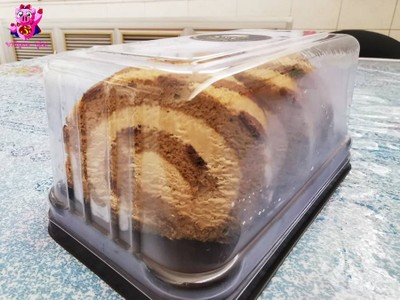 Coffee Fresh Cream Roll