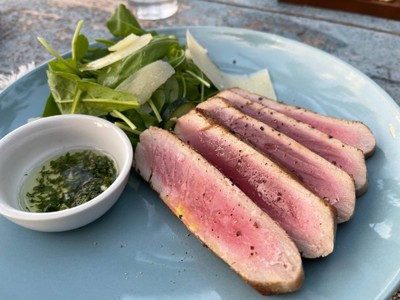 Grill tuna