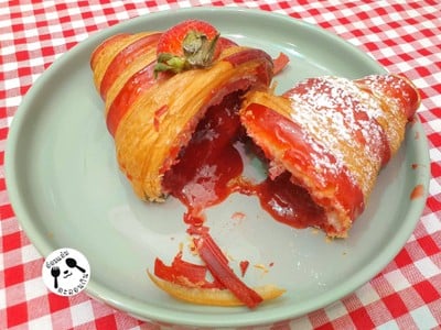 Strawberry Croissant