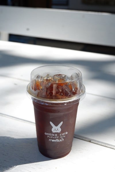 เมนูของร้าน Antika  Specialty Coffee