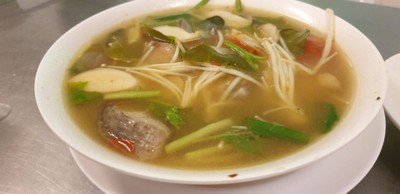 ต้มยำปลาช่อน