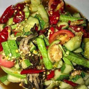 ตำ แตงปูปลาร้า