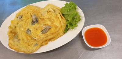 ไข่เจียวหอยนางรม