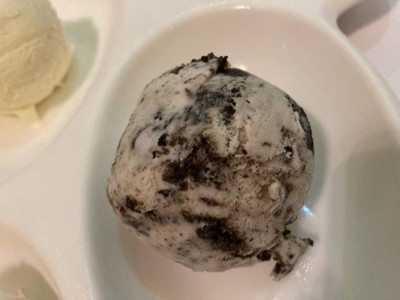 green tea cookie and cream