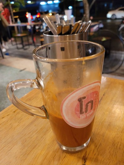 คอฟฟี่ + ชาชัก (ร้อน)