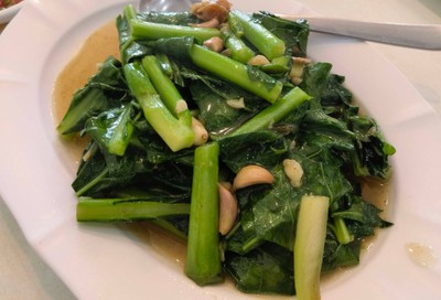 คะน้าปลาเค็ม