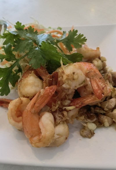 กุ้งทอดกระเทียม