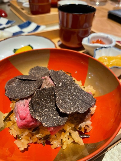 A5 Omi Beef with Truffle