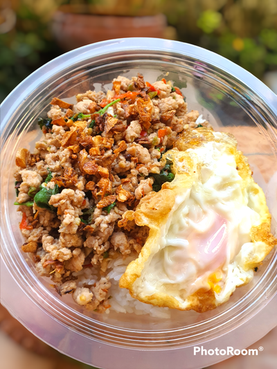 ข้าวกระเพราหมู