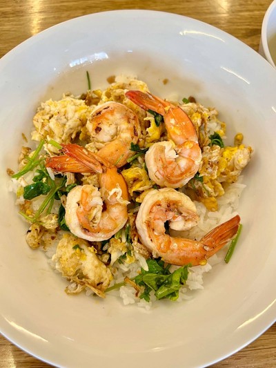 ข้าวแห้งกุ้ง (พิเศษ)