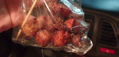 สามชั้นทอดน้ำปลา