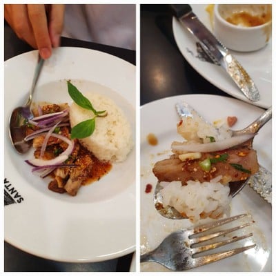 ข้าวไก่น้ำตก