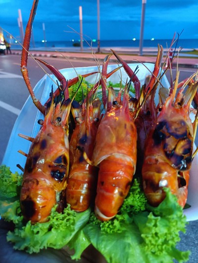 กุ้งเผา M