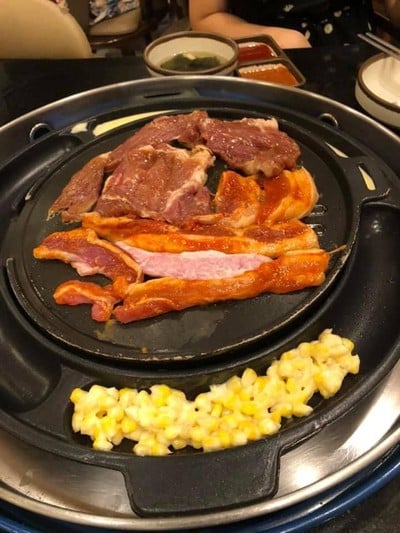 เนื้อสัน เนื้อสามชั้น ซุปกิมจิ บิบิมบับ