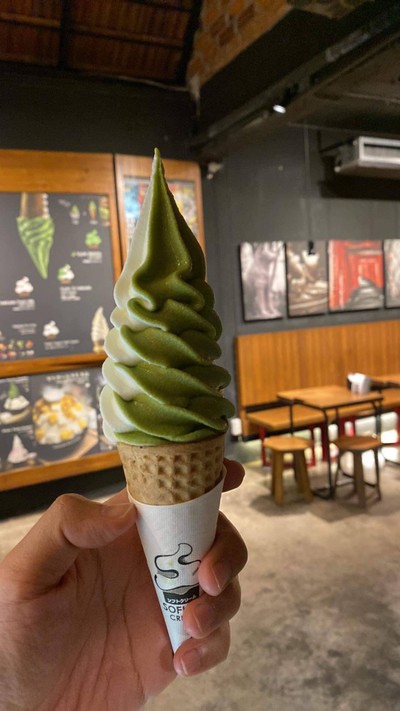 Kyoto vs Hokkaido Soft cream