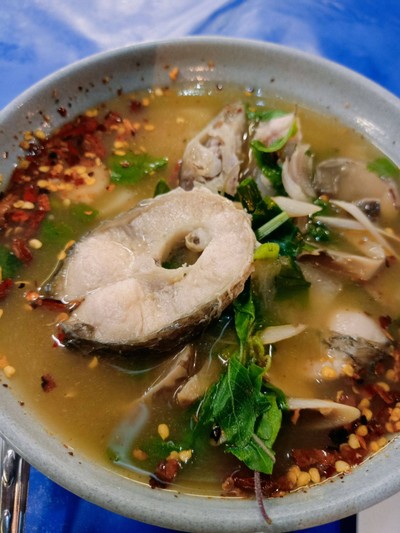 ต้มยำปลาช่อนน้ำใส