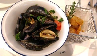 หอยแมลงภู่นิวซีแลนด์อบ