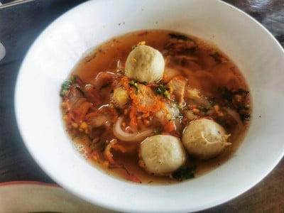 เมนูของร้าน ก๋วยเตี๋ยวริมระเบียง