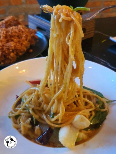 สปาเก็ตตี้ซอสไข่เค็ม