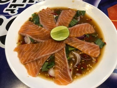 ยำแซลม่อน