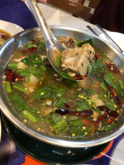 ต้มแซบกระดูกอ่อนหมู