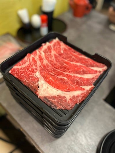 เมนูของร้าน TAJIMAYA SHABU Siam Square One