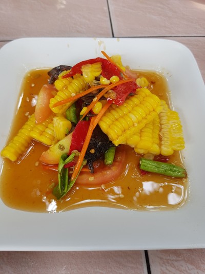 ตำข้าวโพด