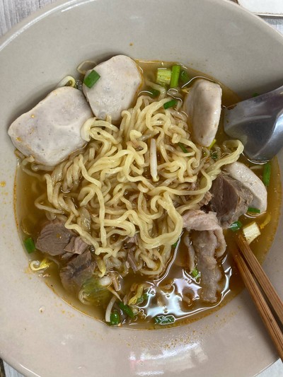 ก๋วยเตี๋ยวชิ้นเนื้อ เนื้อตุ๋น