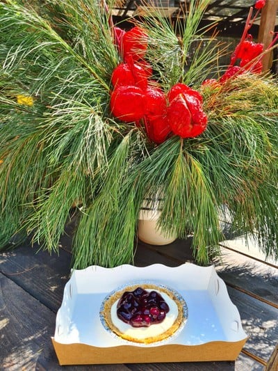 Blueberry Cheese Pie